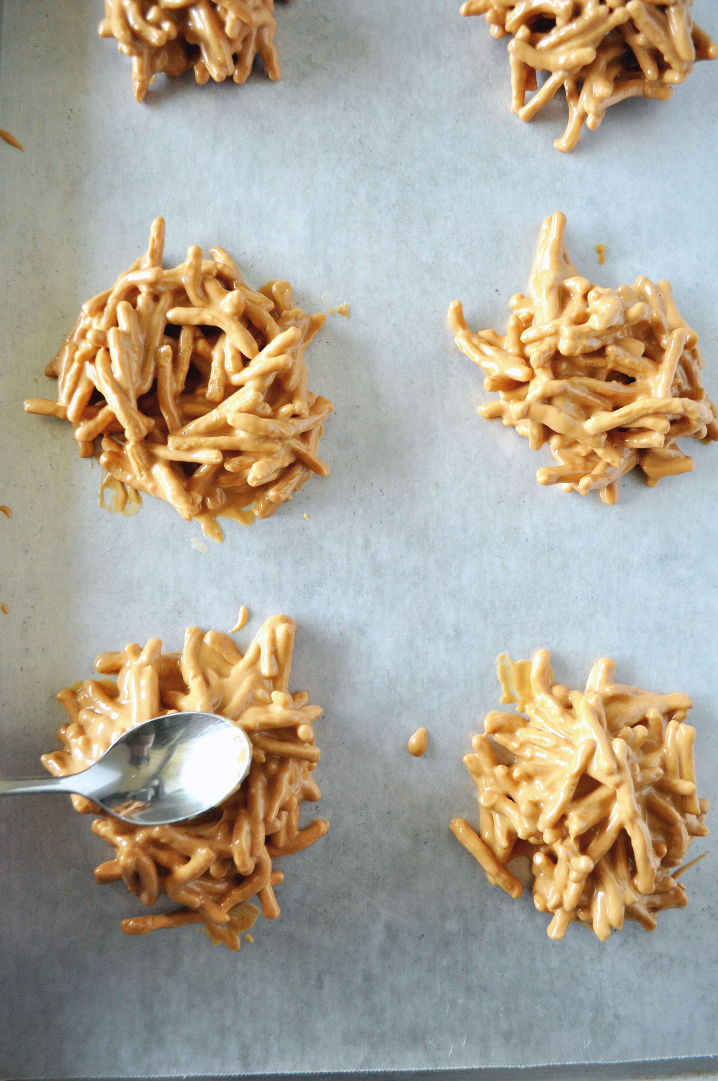 birds nests cookies christmas